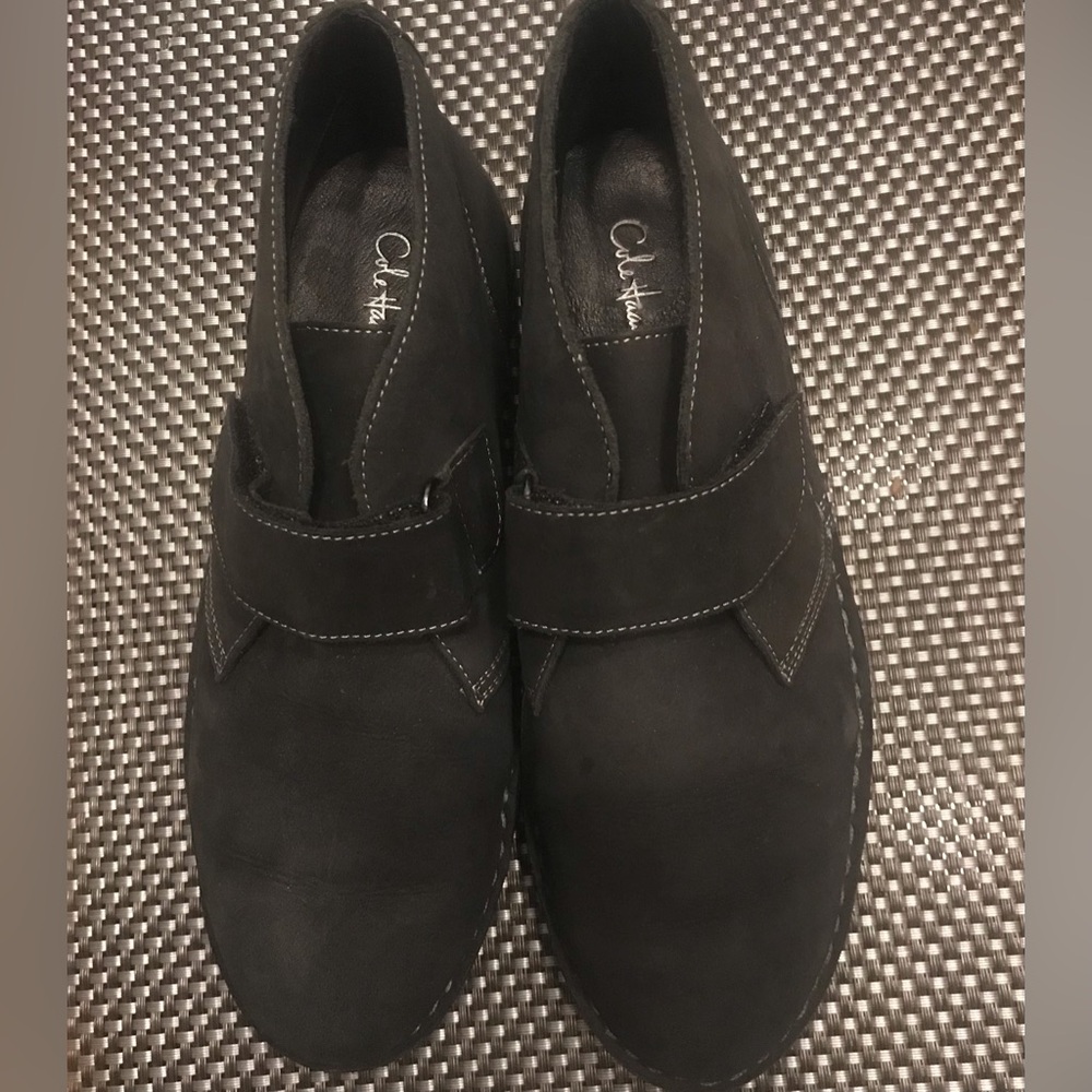 Cole Haan Women’s Grey Leather Boots - Size 36